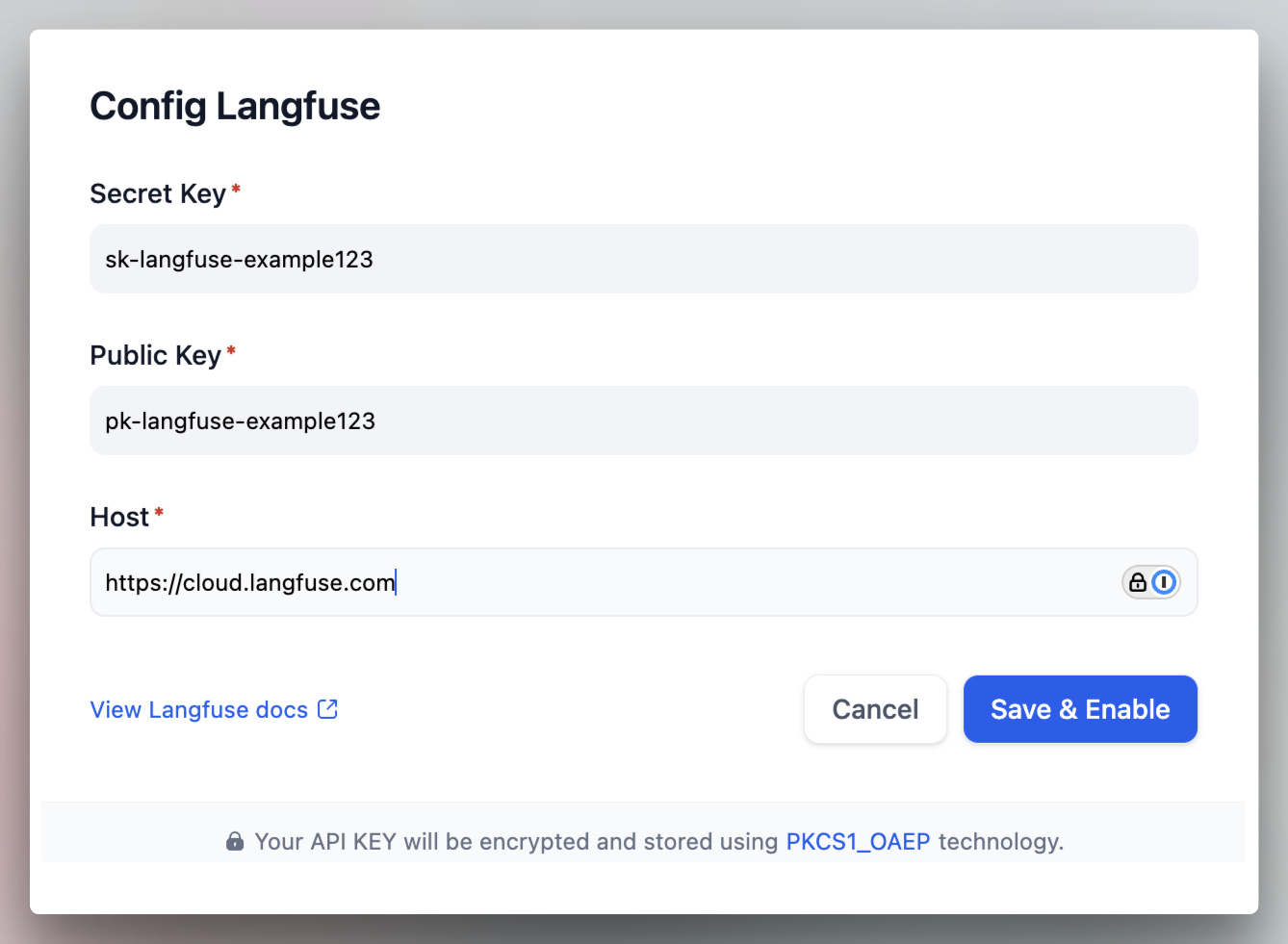 Integrating Langfuse with Dify